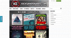 Desktop Screenshot of kicksandsnares.com